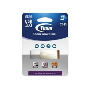 Image of Team Color Series C143 32GB USB 3.0 White USB Flash Drive