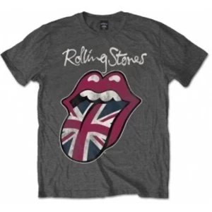 Image of Rolling Stones Union Jack Tongue T Shirt: Medium