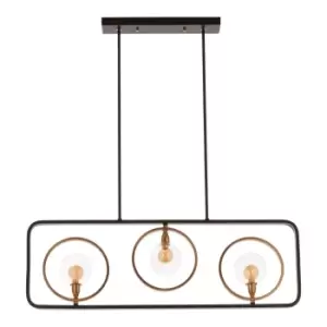 Image of Abira 3 Bulb Pendant Lamp
