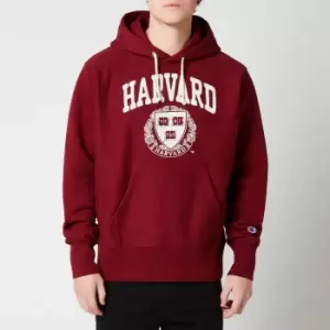 Image of Champion Mens Harvard Pullover Hoodie - Burgundy - M