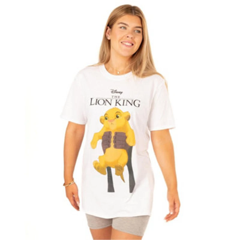 Image of (Medium) Disney Short Sleeved T-Shirt (Womens White)