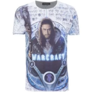 Image of Warcraft Mens Anduin Lothar T-Shirt - White - XL