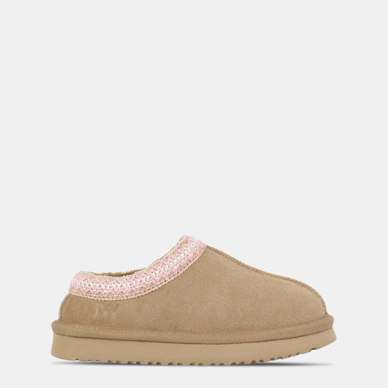 Image of Jack Wills Slip-On Snug Childrens Sand/Pink male C12 (30.5)