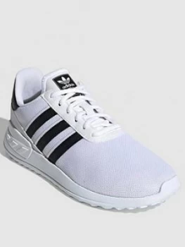 Image of Adidas Originals La Trainer Lite Junior Trainers - White/Black