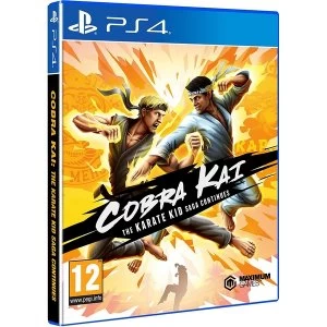Image of Cobra Kai The Karate Saga Continues PS4 Game