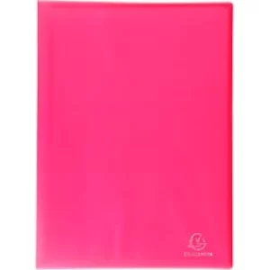 Image of Exacompta Display Book 85465E A4 Red 40 Pockets Pack of 12