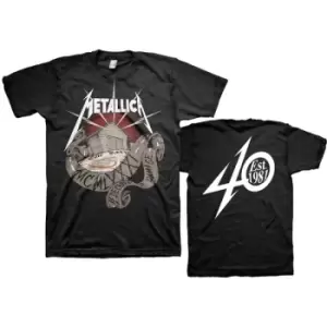 Image of Metallica - 40th Anniversary Garage Unisex XX-Large T-Shirt - Black