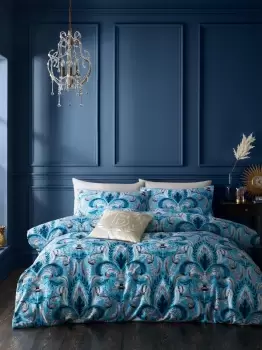 Image of 'Regency Damask' Duvet Cover Set