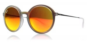 Image of Ray-Ban 4222 Lily Sunglasses Shot Red Rubber 61676Q 50mm