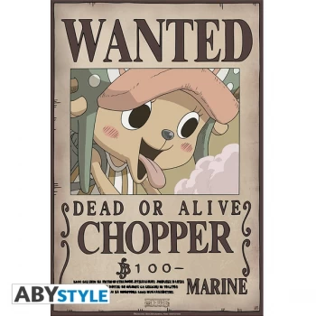 Image of One Piece - Wanted Chopper New Small Poster