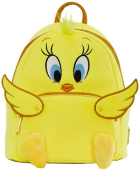Image of Looney Tunes Loungefly - Looney Tunes Tweety Plush Mini Rucksack Mini backpacks yellow