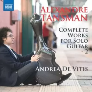Image of Alexandre Tansman Complete Works for Solo Guitar - Volume 2 by Alexandre Tansman CD Album