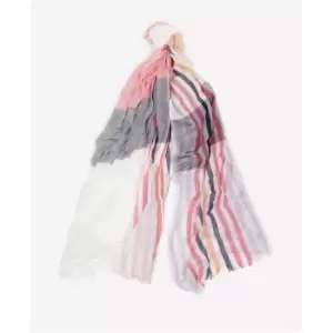 Image of Barbour Kendra Check & Stripe Scarf - Multi