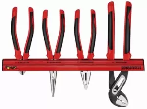 Image of Teng Tools WRMB04 4 PC Plier Set (6" Side Cut/7" Comb/8"Long Nose/10" Water Pump