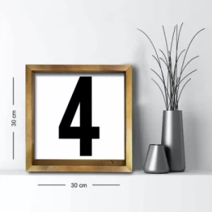 Image of 3030AHS-0107a Multicolor Decorative Framed MDF Painting