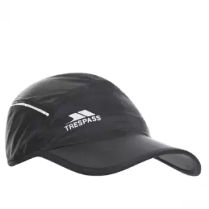 Image of Trespass Unisex Benzie Baseball Cap (S/M) (Black / Black)