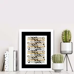 Image of BCT-058 Multicolor Decorative Framed MDF Painting