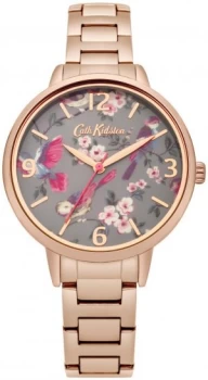Image of Cath Kidston Ladies Rose Gold Coloured Bracelet Watch
