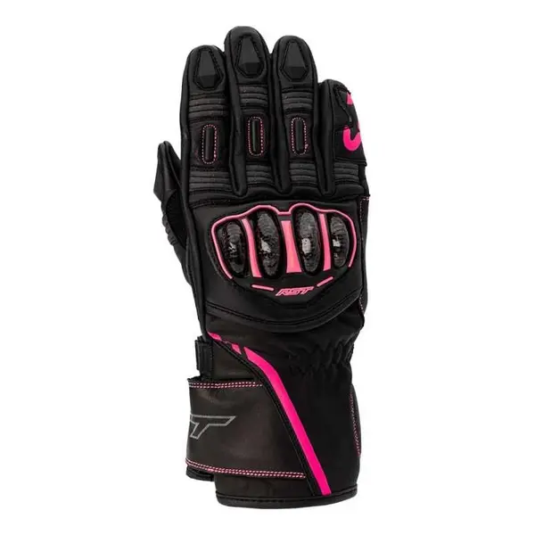 Image of RST S1 Ce Ladies Glove Black Neon Pink Size 7