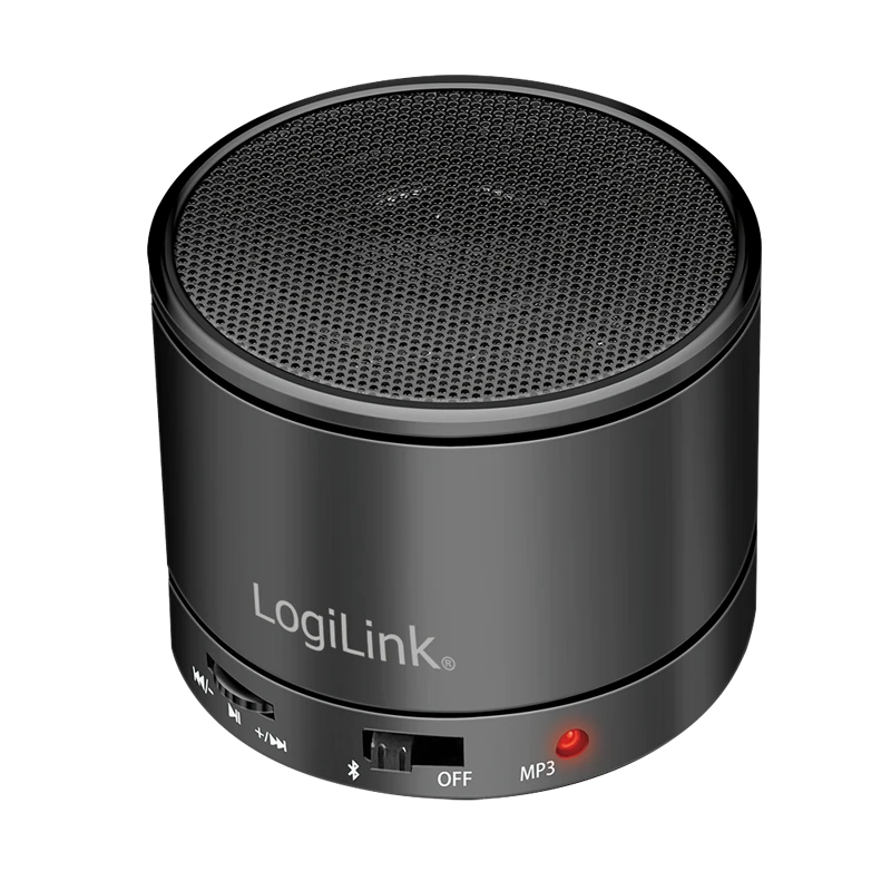 Image of LogiLink Speaker. portable. BT 5.3. Micro SD. black