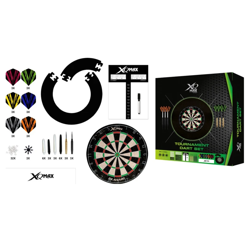 Image of XQ Max Tournament Darts Set Dart Boards One Size Black 41706803000