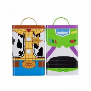 Image of Funko Homeware Disney Toy Story Buzz and Woody Kitchen Storage Tins