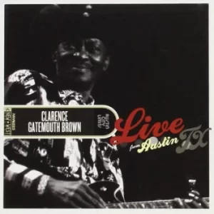 Image of Live from Austin Tx by Clarence 'Gatemouth' Brown Vinyl Album