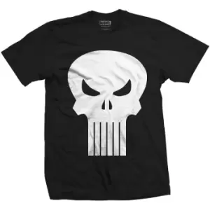 Image of Marvel Comics - Punisher Skull Unisex Medium T-Shirt - Black
