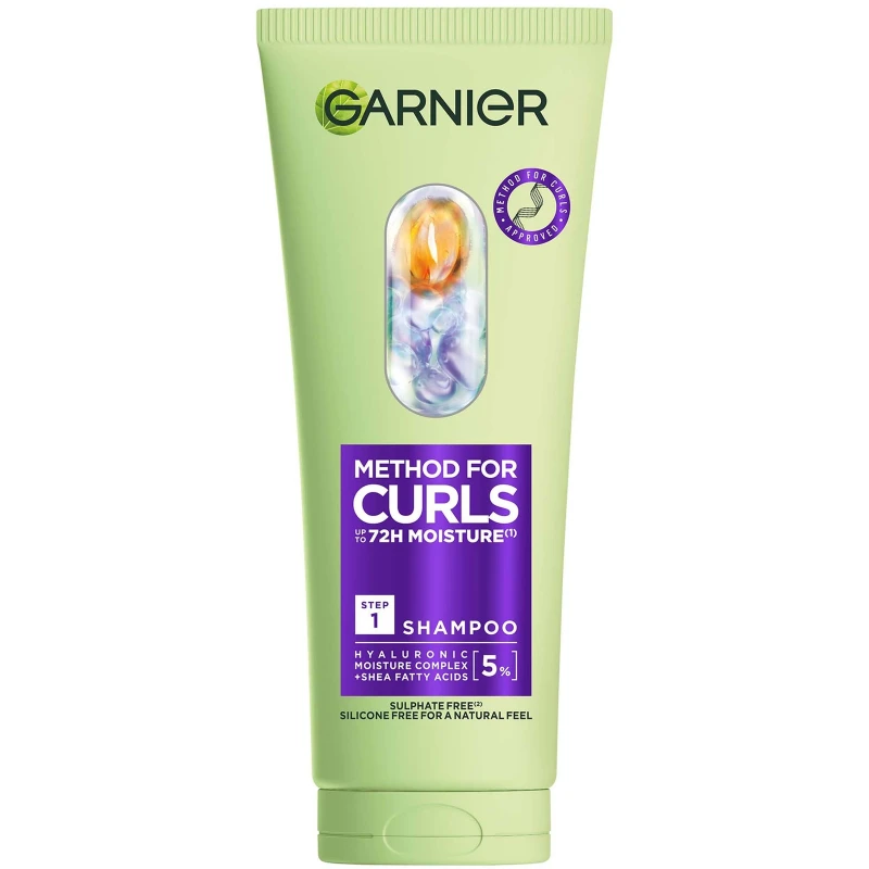 Image of Garnier Method For Curls Shampoo 200ml Multi