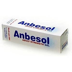 Image of Anbesol Adult Strength Gel 10g