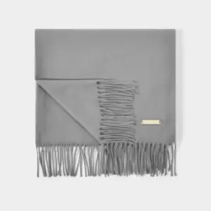 Image of Grey Blanket Scarf KLS461