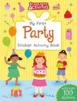 Image of My First Party Sticker Activity Book by Jo Moon Book