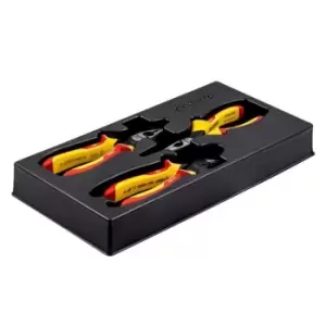 Image of Bahco ERGO All-Round Insulated Pliers Set, 3 Piece