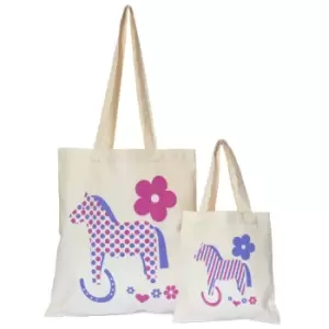 Image of Moorland Rider Cotton Gift Bag (Small) (May Vary)