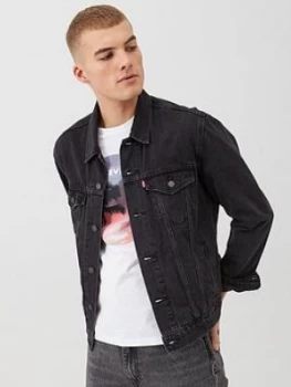 Image of Levis The Denim Trucker Jacket - Black