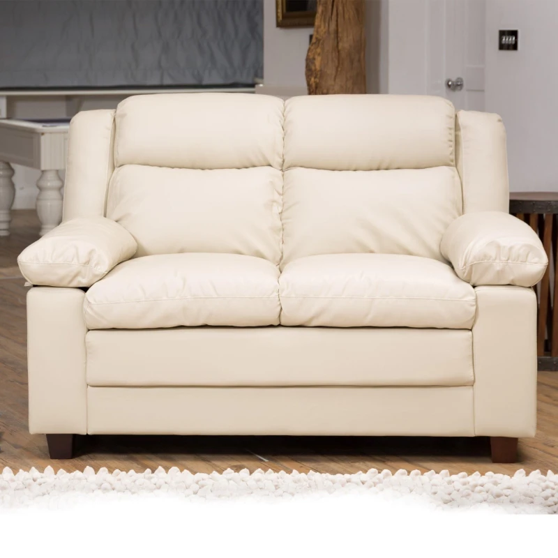 Image of Artemis Home Standish 2 Seat Sofa in Cream Cream Unisex