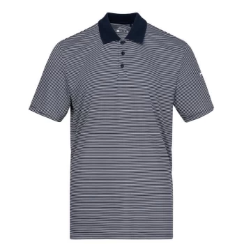 Image of Slazenger Micro Stripe Golf Polo Shirt Mens - Blue