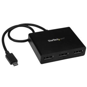 Image of StarTech 3 Port USB C DisplayPort Hub