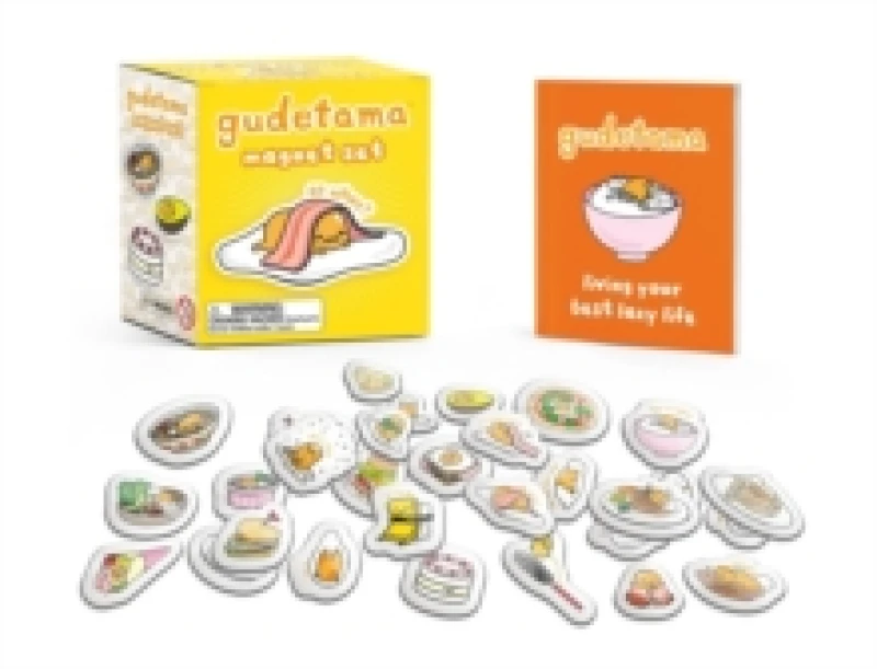 Image of Gudetama Magnet Set. Paperback. By Jenn Fujikawa Books