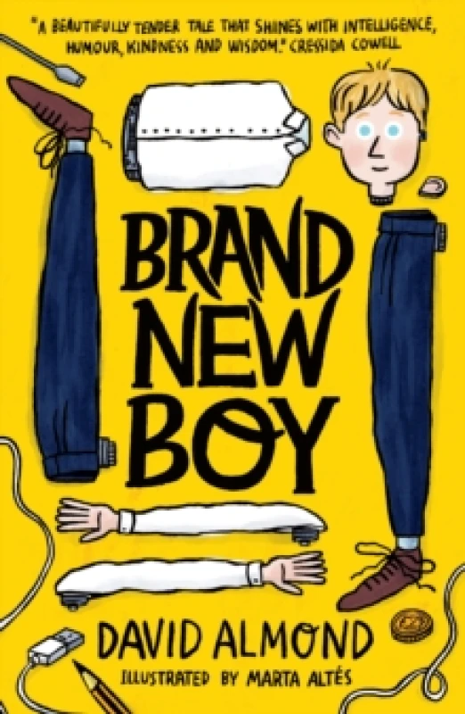 Image of Brand New Boy : A humorous and thought-provoking illustrated story about what it means to be human, from the multi-award-winning author of SKELLIG, fo