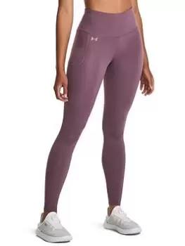 Image of Under Armour Womens Training Motion Legging, Purple, Size XS, Women