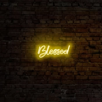 Image of Blessed - Yellow Yellow Wall Lamp