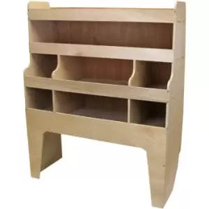 Image of Monster Racking VW Transporter Van Rack T5 T6 T28 T30 Plywood - Brown