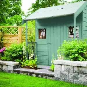 Image of Johnstone's Botanical Retreat Garden Wood Paint Green