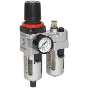 Image of Sealey SA2001 Air Filter/Regulator/Lubricator Heavy Duty
