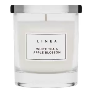 Image of Linea Glass Candle - Green