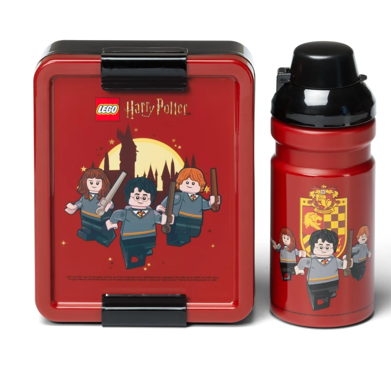 Image of LEGO Gryffindor Lunch Set Brown unisex One Size