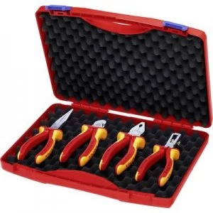 Image of Knipex 00 20 15 VDE Pliers Set 4 Piece