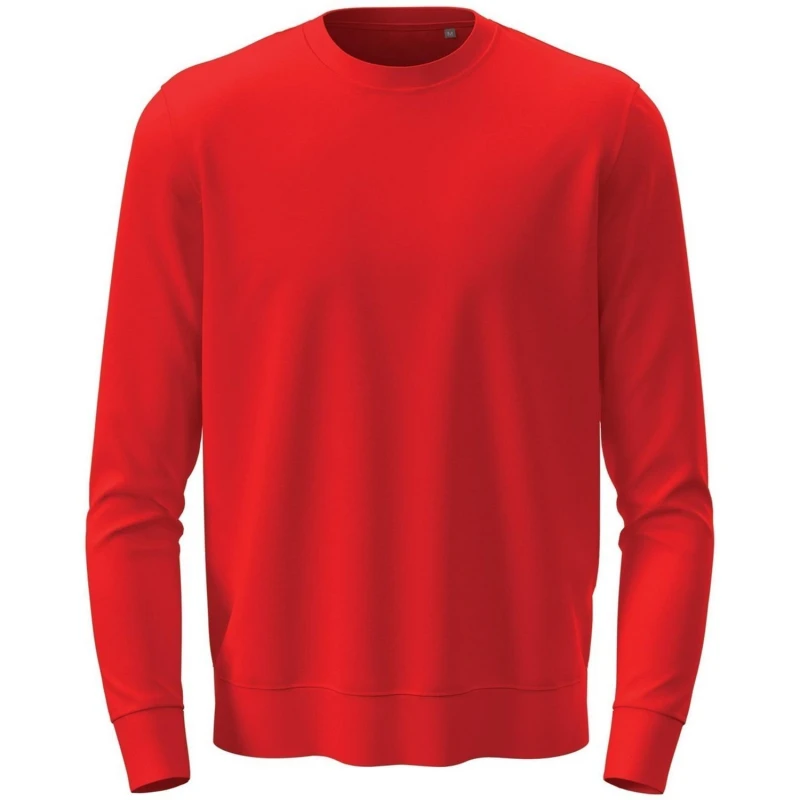 Image of Stedman Stedman Men Classic Sweatshirt in Red Size: X-Small Red XS Male 5063750081779