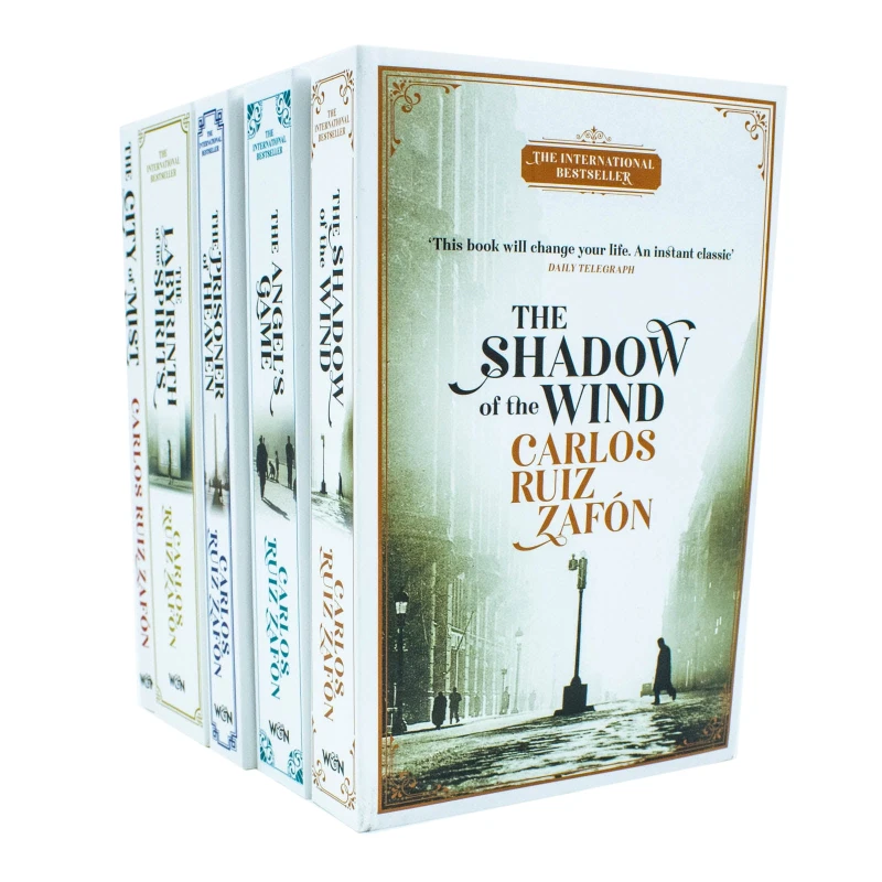 Image of The Cemetery Of Forgotten Books 5 Book Collection By Carlos Ruiz Zafon Complete Edition Carlos Ruiz Zafon Books